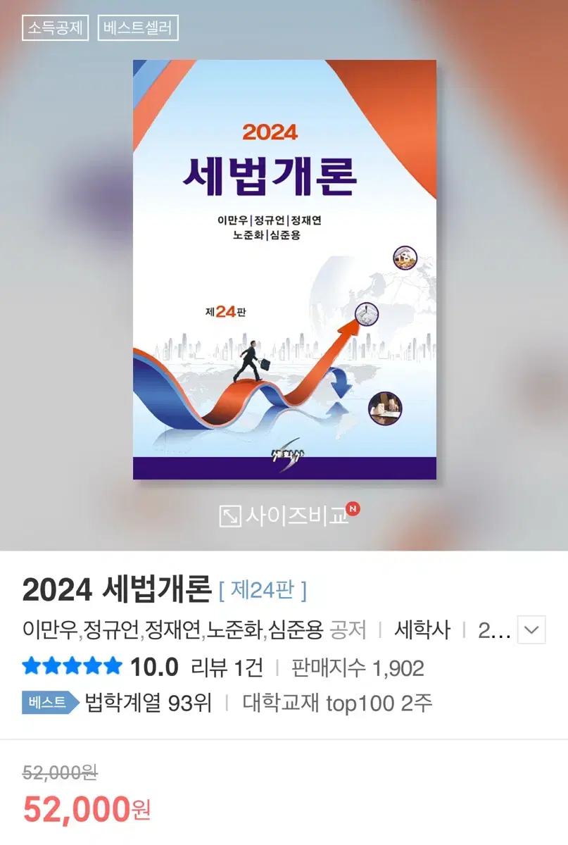 2024 세법개론 [ 제24판 ]